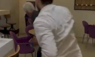 Gerente de loja leva soco de cliente e revida durante discussão em shopping