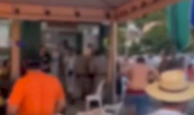 Confusão entre foliões e policiais marca Carnaval na Cidade de Goiás