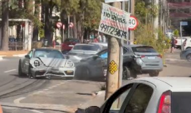 PORSCHE SE ENVOLVE EM ACIDENTE GRAVE NO SETOR MARISTA