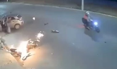 COLISÃO VIOLENT4 EM SETE LAGOAS (MG)