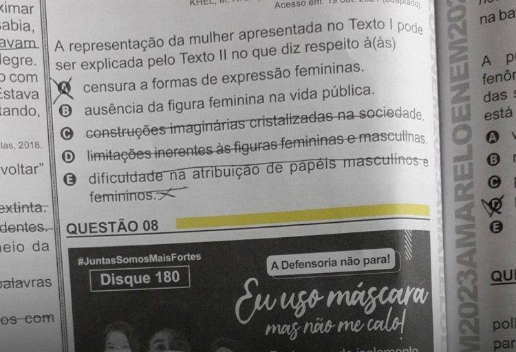 Inep aciona PF para apurar imagens do ENEM 2023 que circulam na internet