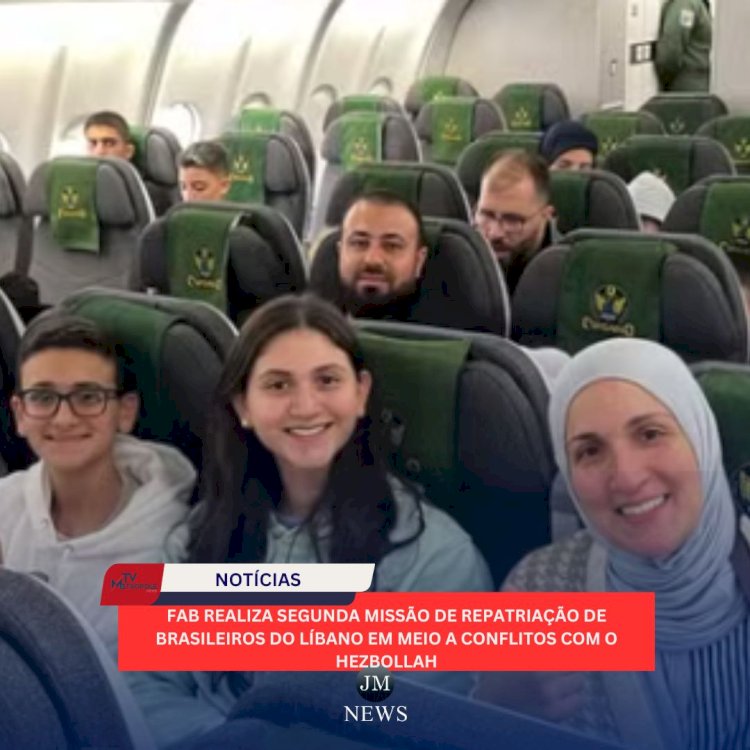 FAB realiza segunda missão de repatriação de brasileiros do Líbano em meio a conflitos com o Hezbollah