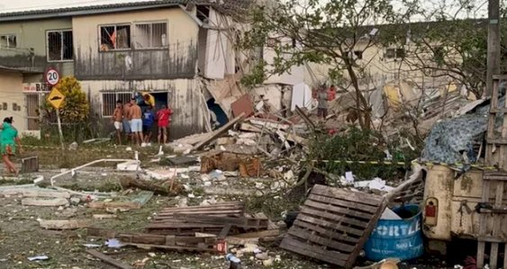 Explosão de gás provoca desabamento e deixa três mortos em Maceió