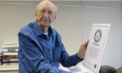 WALTER ORTHMANN, RECORDISTA MUNDIAL DE LONGEVIDADE PROFISSIONAL, MORRE AOS 102 ANOS